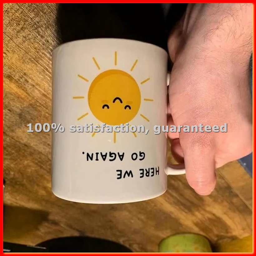 Coffee Tea Good Morning - Zabawny, sarkastyczny kubek do kawy, ceramiczny