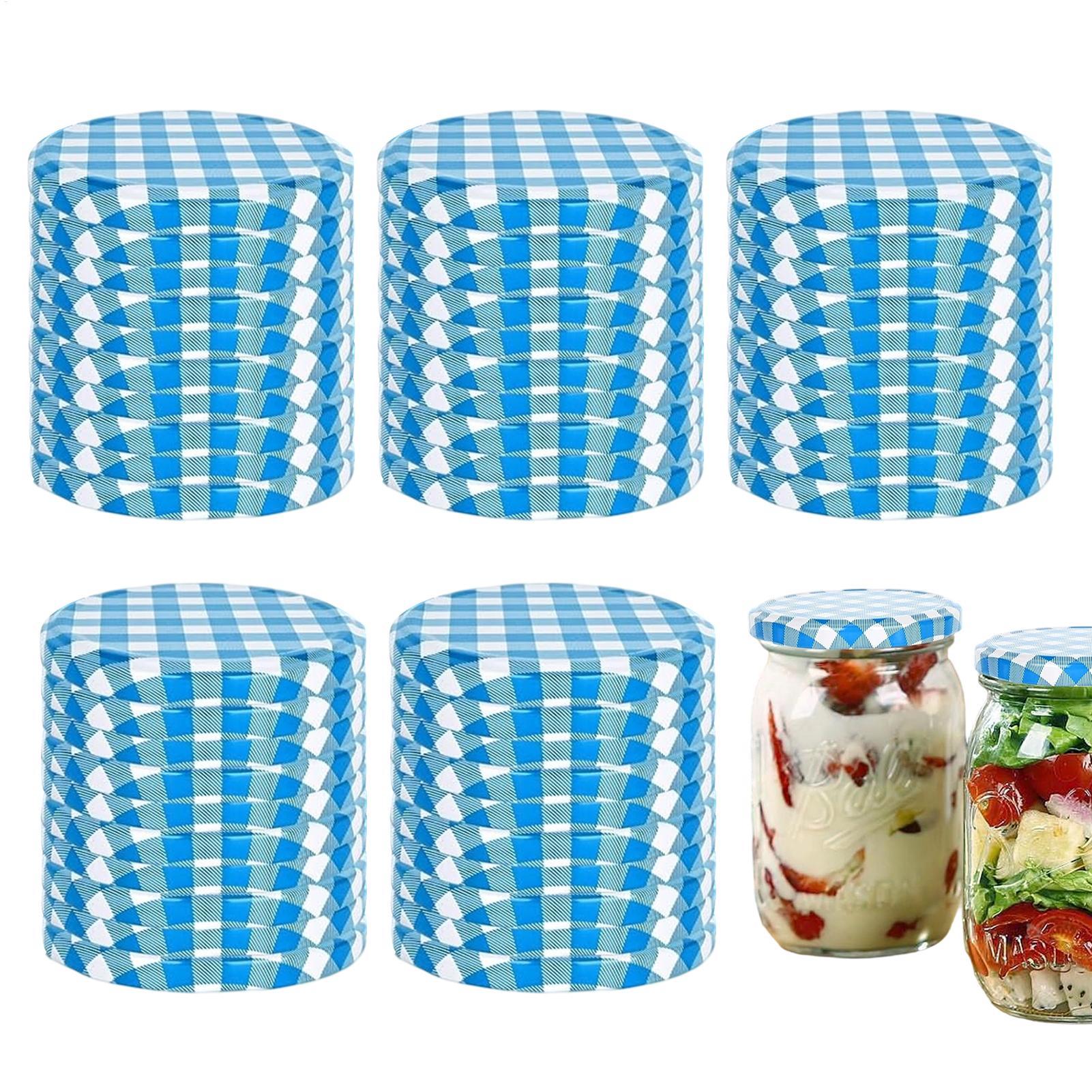 Coffee Tea Jars - Pokrywki do słoików do konserwowania, 50
