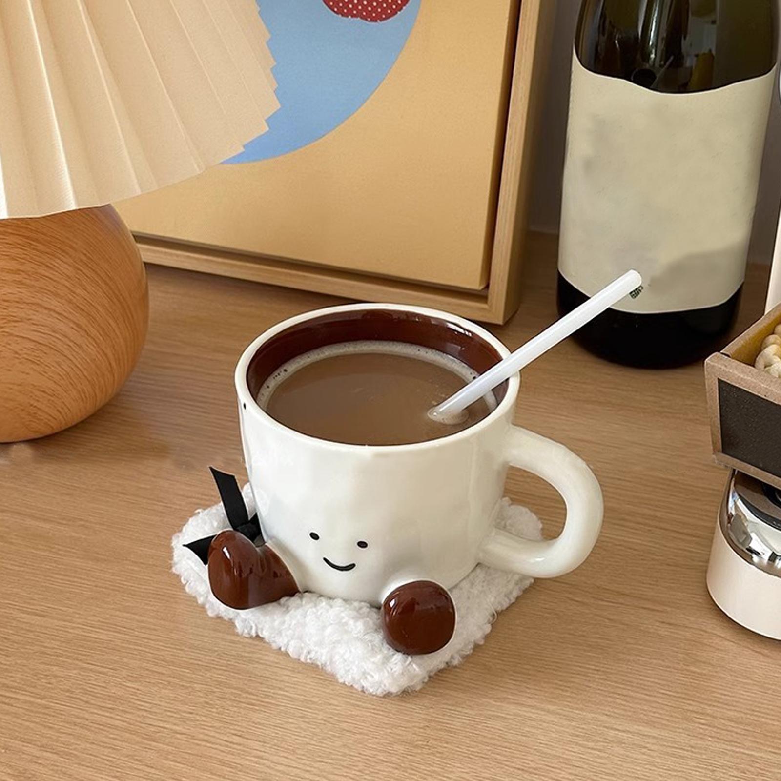 Coffee Tea Friends - Zabawny Kubek do Kawy Urocze Naczynia