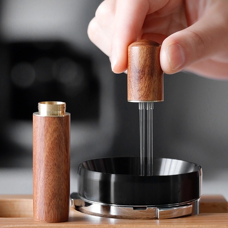 Coffee Tamper Leveler - Nierdzewny ubijak do kawy, mieszadło do