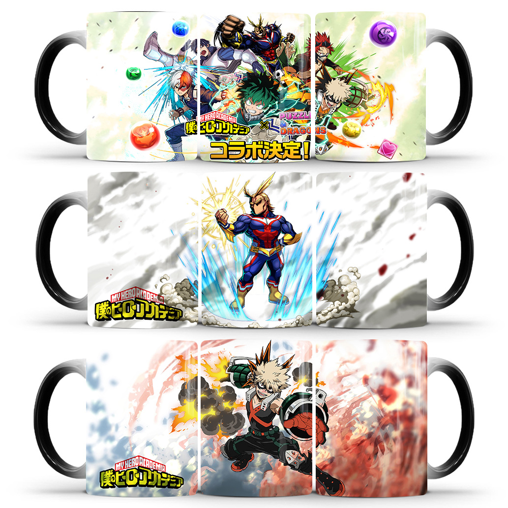 Coffee Tea Friends - Kubek My Hero Academia Zmieniający Kolor
