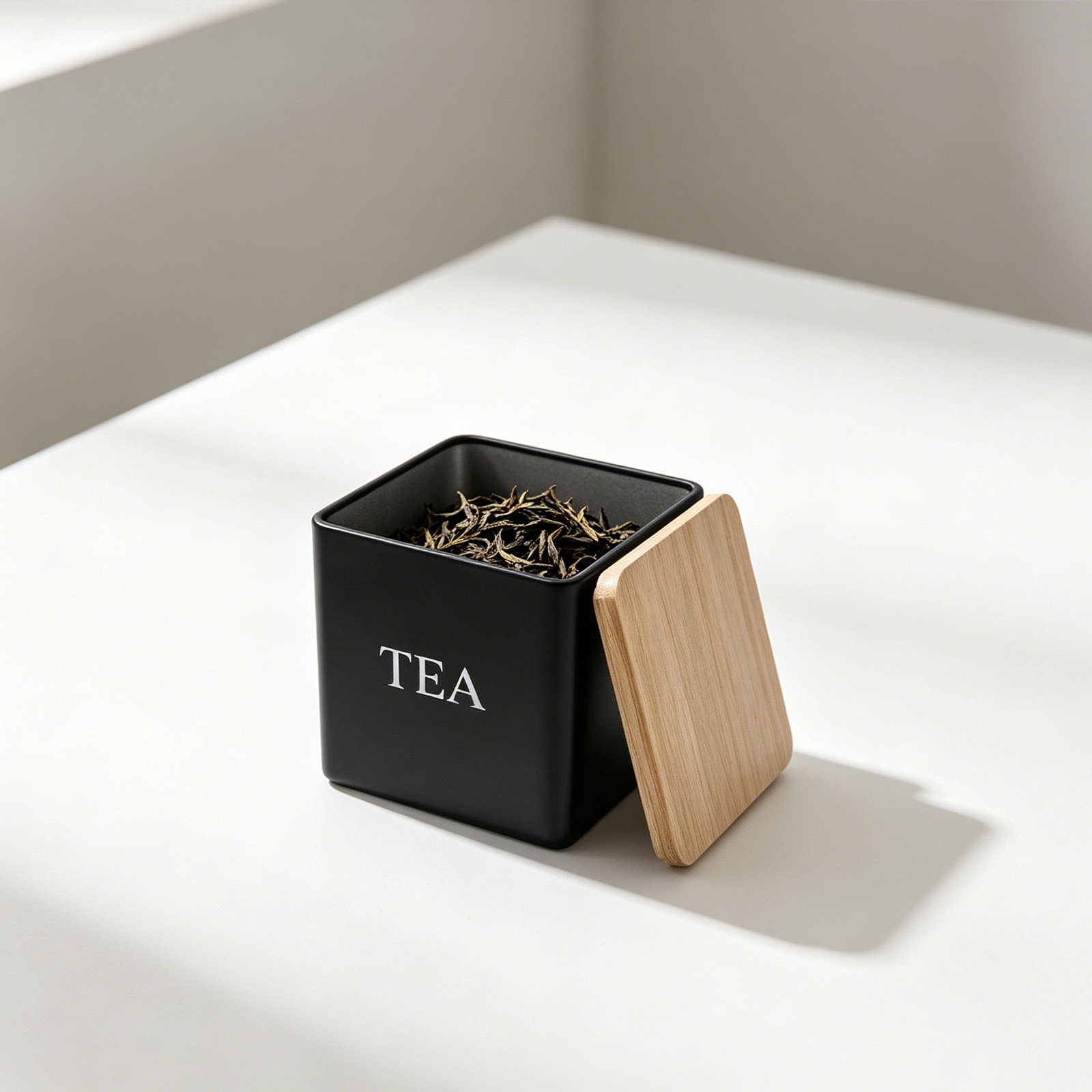 Coffee Tea And Sugar Canister Set - 3-częściowy metalowy zestaw pojemników na herbatę,