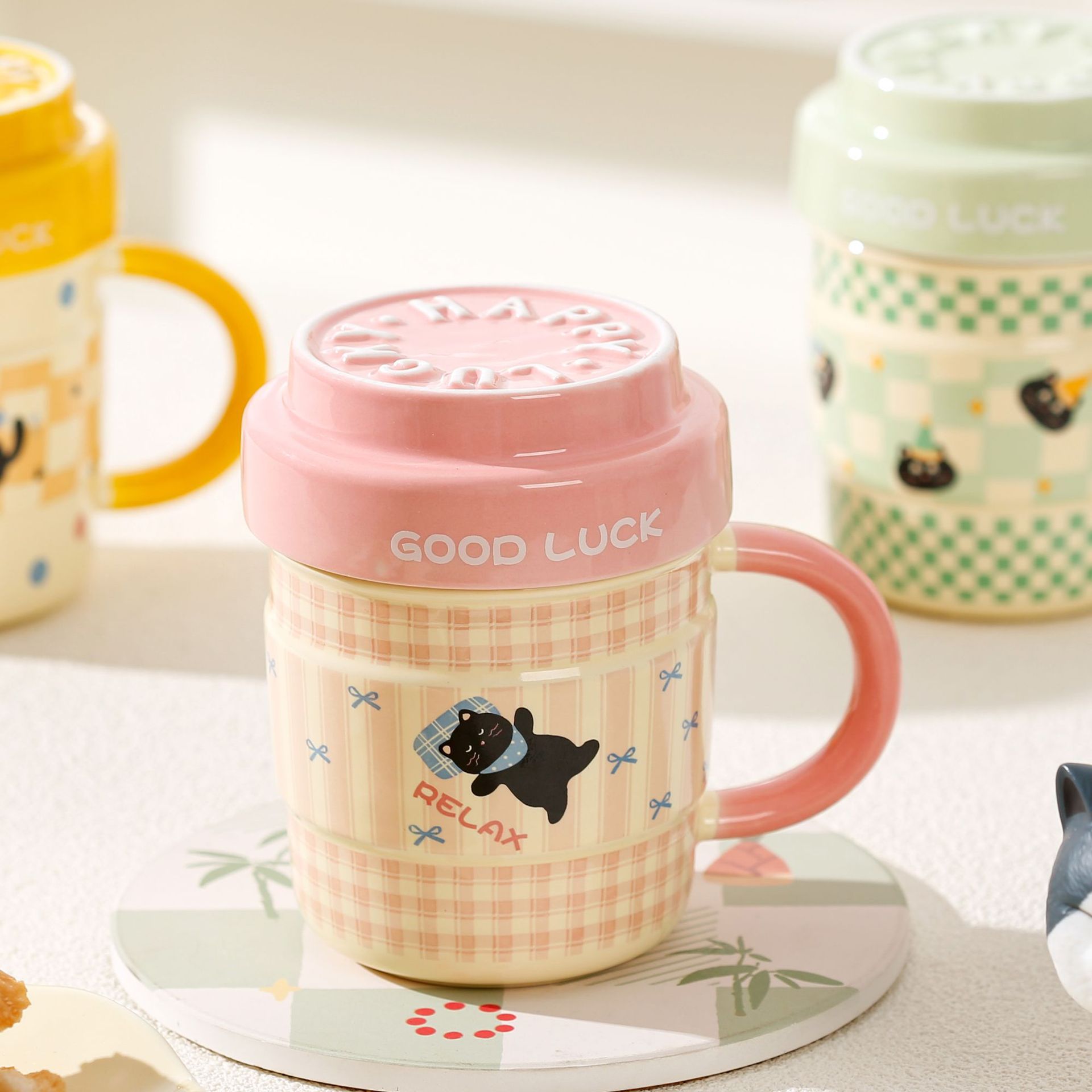 Kubek ceramiczny z kotem z kre – Coffee Tea Friends recenzja i cena