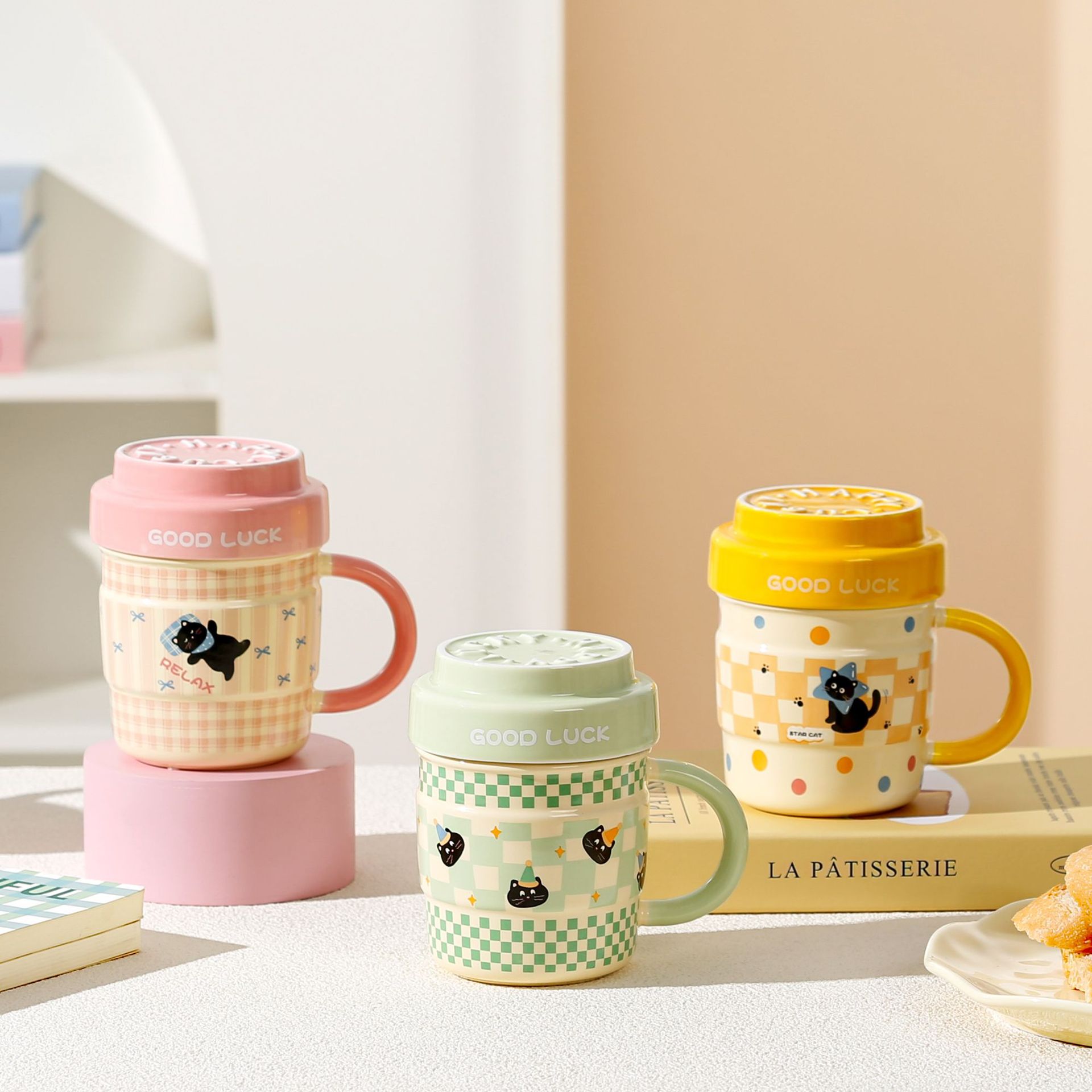 Kubek ceramiczny z kotem z kre – Coffee Tea Friends recenzja i cena