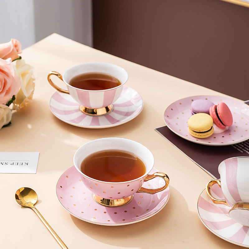 Ceramiczne różowe kubki do kaw – Coffee Tea Mix recenzja i cena