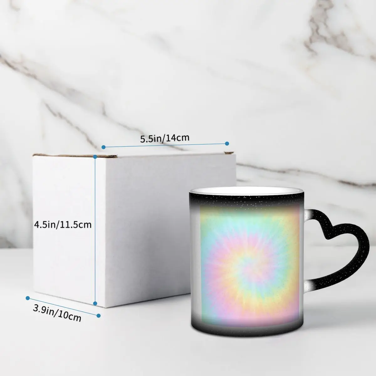 Kubek z tapetą w pastelowych k – Wallpaper Coffee And Tea recenzja i cena