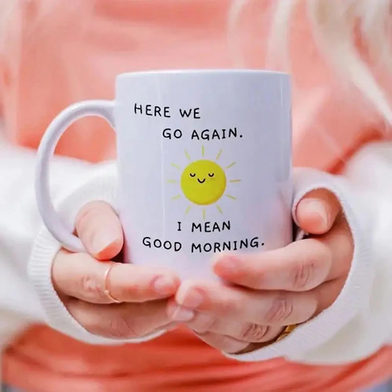 Zabawny, sarkastyczny kubek do – Coffee Tea Good Morning recenzja i cena