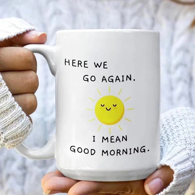 Zabawny, sarkastyczny kubek do – Coffee Tea Good Morning recenzja i cena