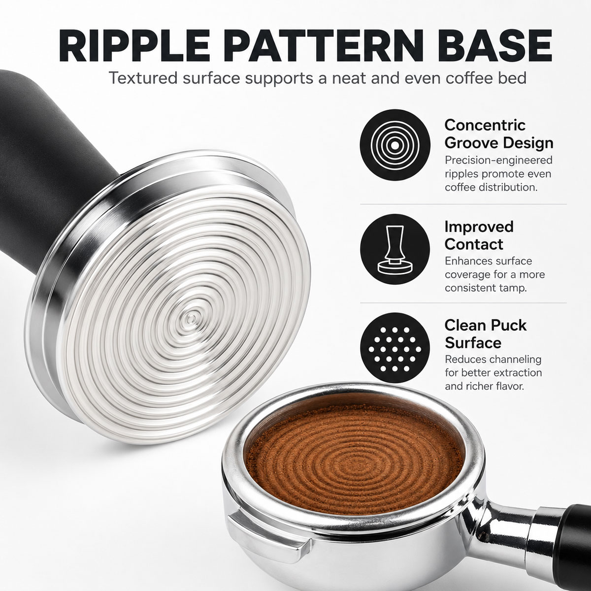 1 szt. ubijak do kawy 51/53/58 – Coffee Tamper Leveler recenzja i cena