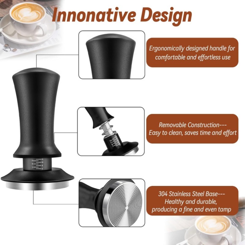 51/53/58mm Czarny Tamper do Ka – Coffee Tamper Leveler recenzja i cena