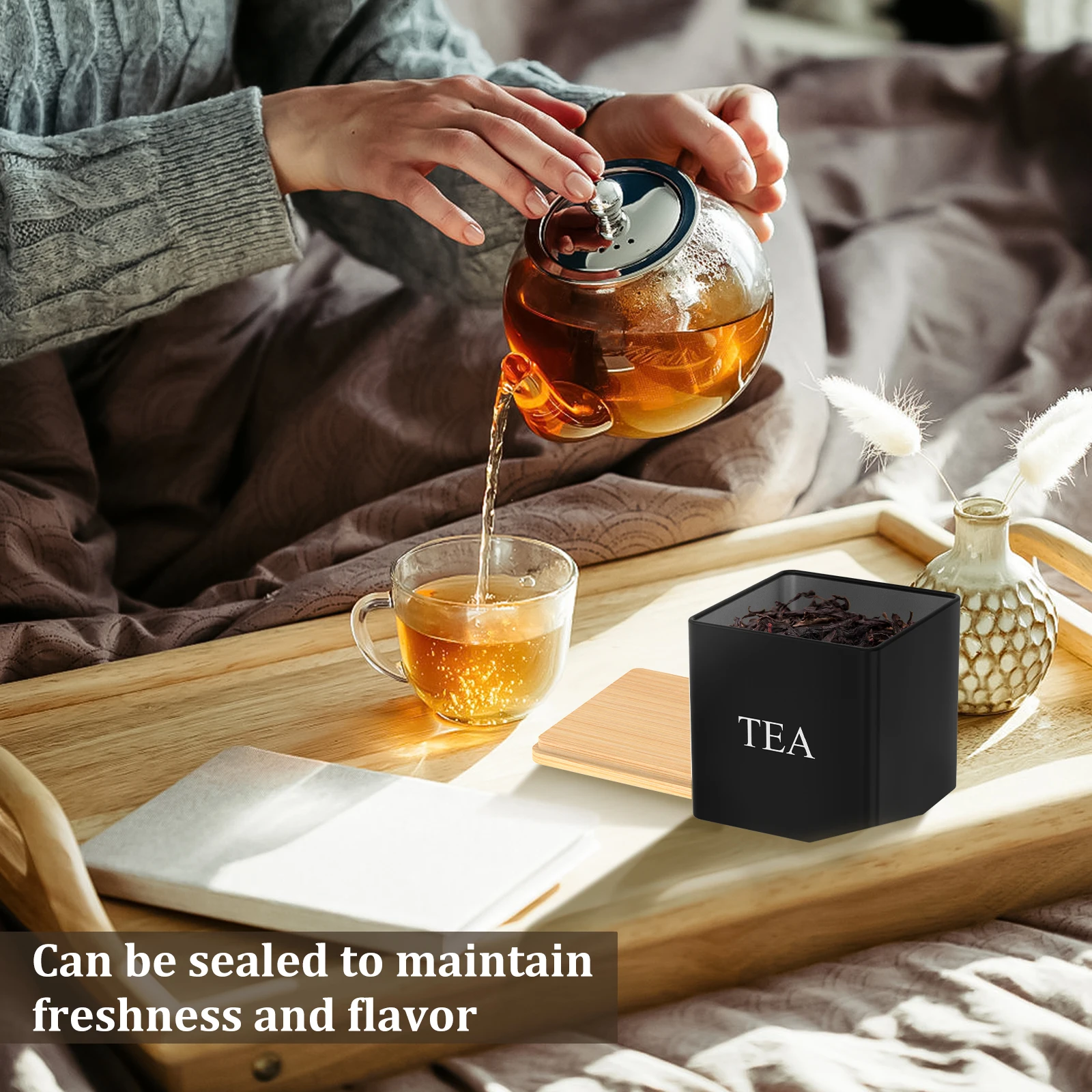 Zestaw 3 szt. pojemników na he – Coffee Tea And Sugar Canister Set recenzja i cena