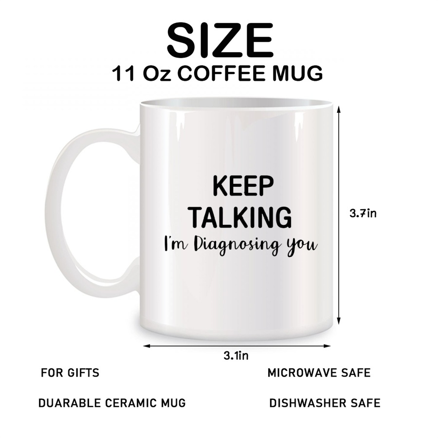 Keep Talking I'm Diagnosing Yo – Coffee Tea Friends recenzja i cena