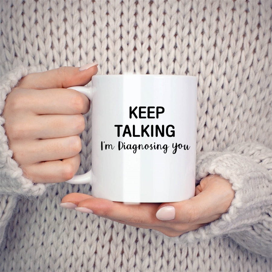 Keep Talking I'm Diagnosing Yo – Coffee Tea Friends recenzja i cena