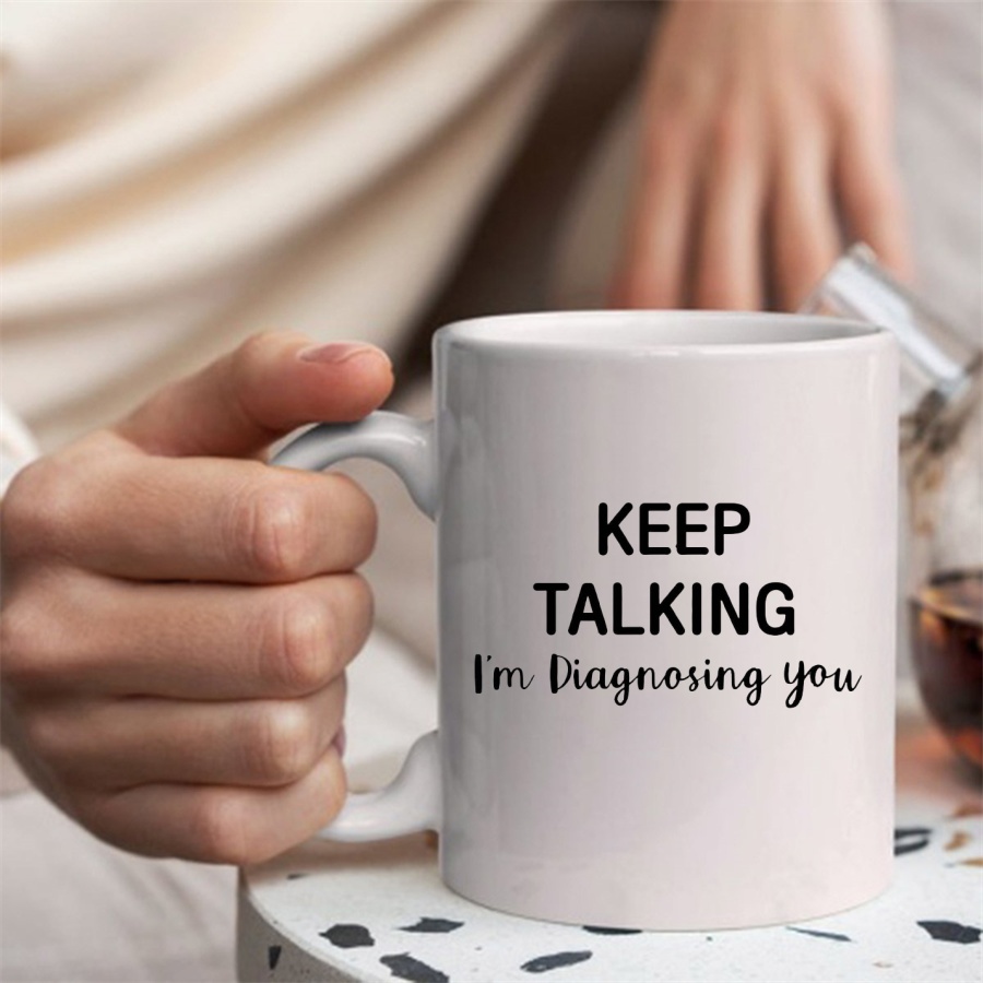 Keep Talking I'm Diagnosing Yo – Coffee Tea Friends recenzja i cena