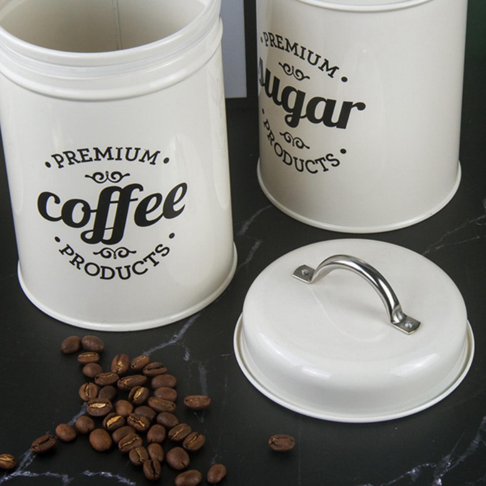 Zestaw pojemników kuchennych 1 – Coffee Tea And Sugar Canister Set recenzja i cena
