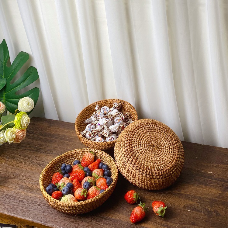 Wietnamski kosz na owoce z rat – Coffee Tea Vietnam recenzja i cena