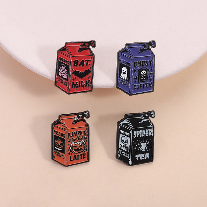 Przypinki emaliowane na Hallow – Coffee Tea Friends recenzja i cena