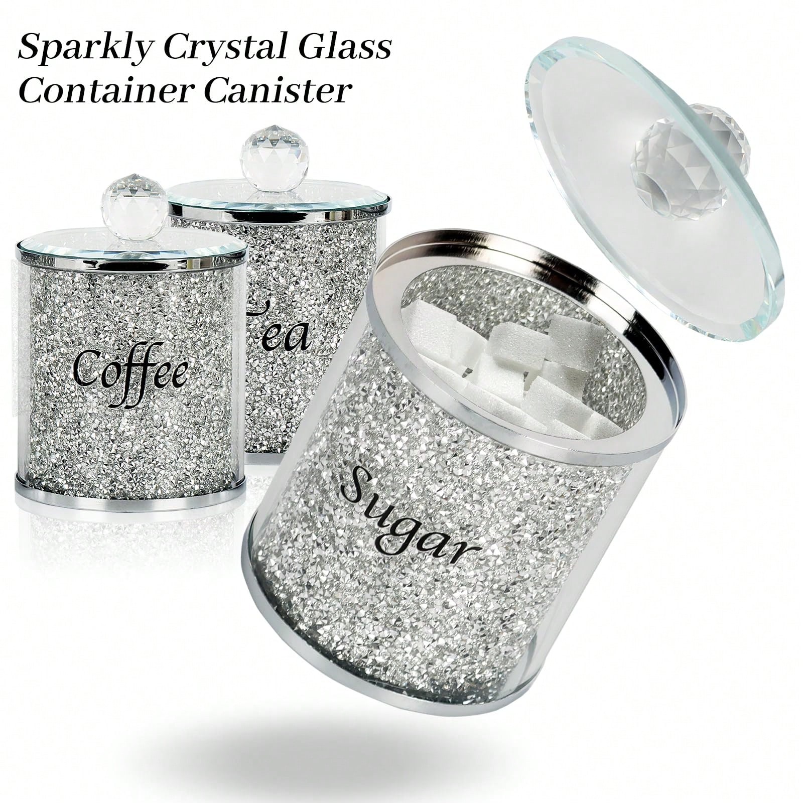 Zestaw Pojemników na Kawę, Cuk – Coffee Tea And Sugar Canister Set recenzja i cena