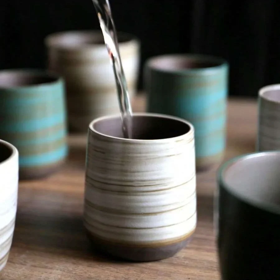 Ręcznie malowany kubek kamionk – Coffee Tea For Me recenzja i cena