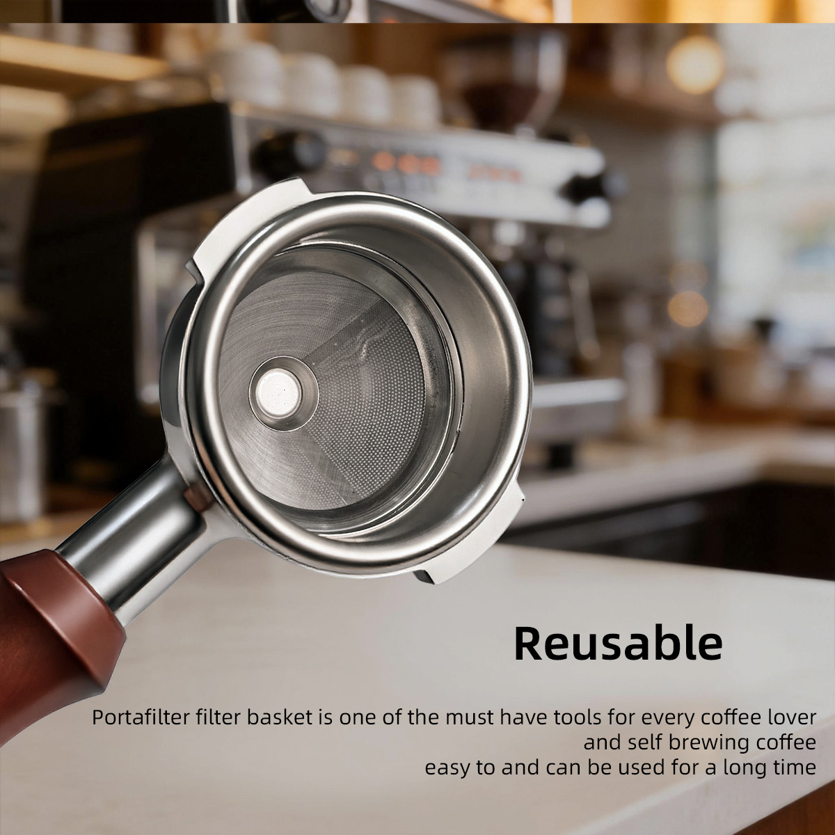 Koszyk filtra 58mm, koszyk do  – Coffee Tamper Leveler recenzja i cena