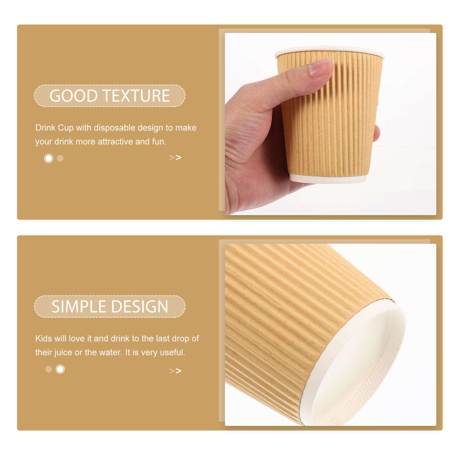 50 szt. Dwukrotnego użytku pap – Wallpaper Coffee And Tea recenzja i cena