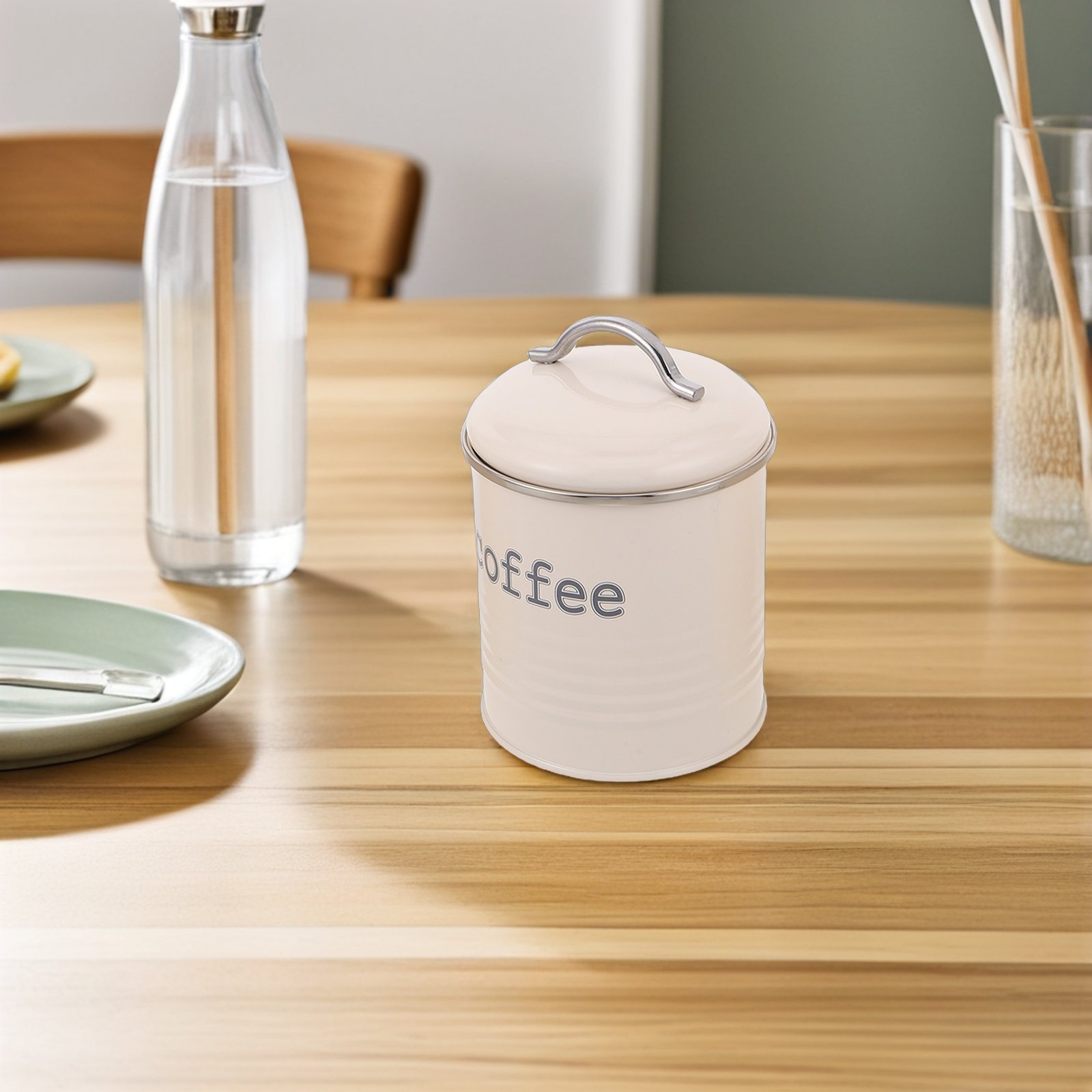 3-częściowy zestaw szczelnych  – Coffee Tea And Sugar Canister Set recenzja i cena