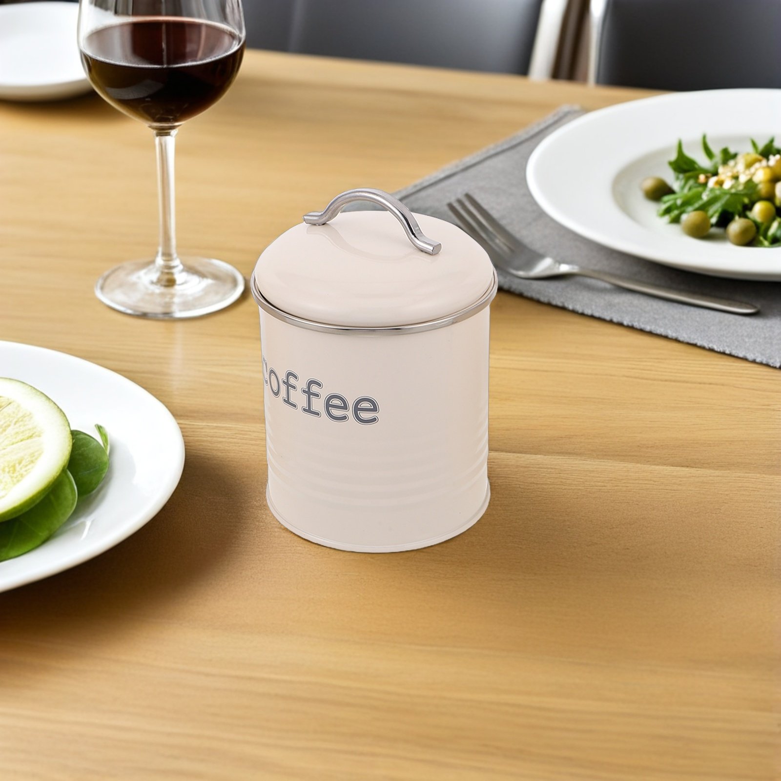 3-częściowy zestaw szczelnych  – Coffee Tea And Sugar Canister Set recenzja i cena