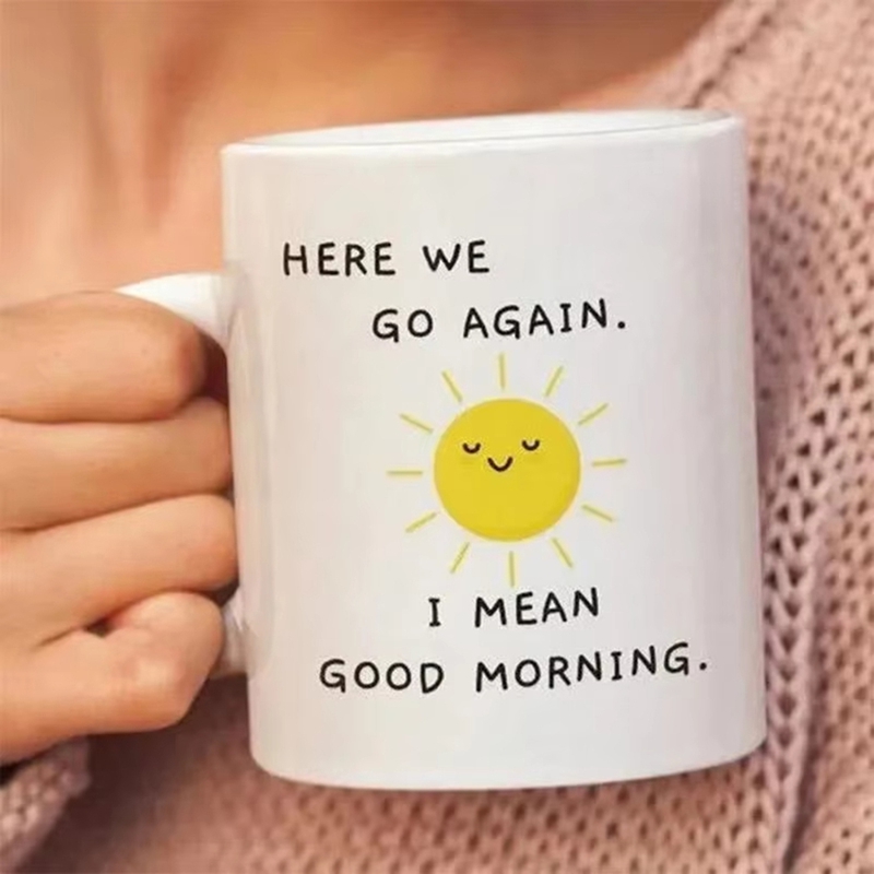 Filiżanka do kawy Zabawny Sark – Coffee Tea Good Morning recenzja i cena