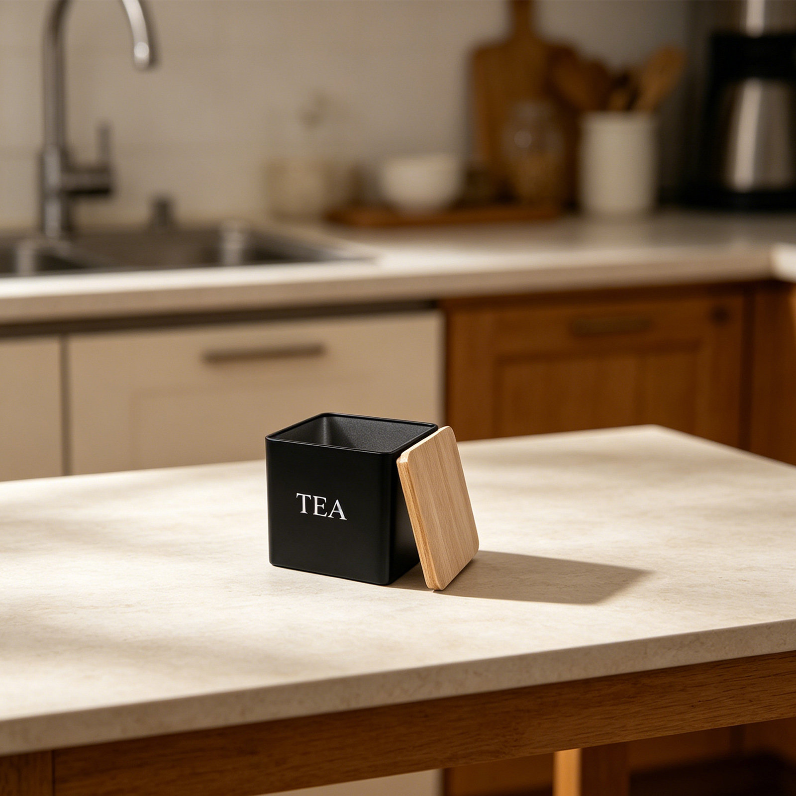 3-częściowy metalowy zestaw po – Coffee Tea And Sugar Canister Set recenzja i cena