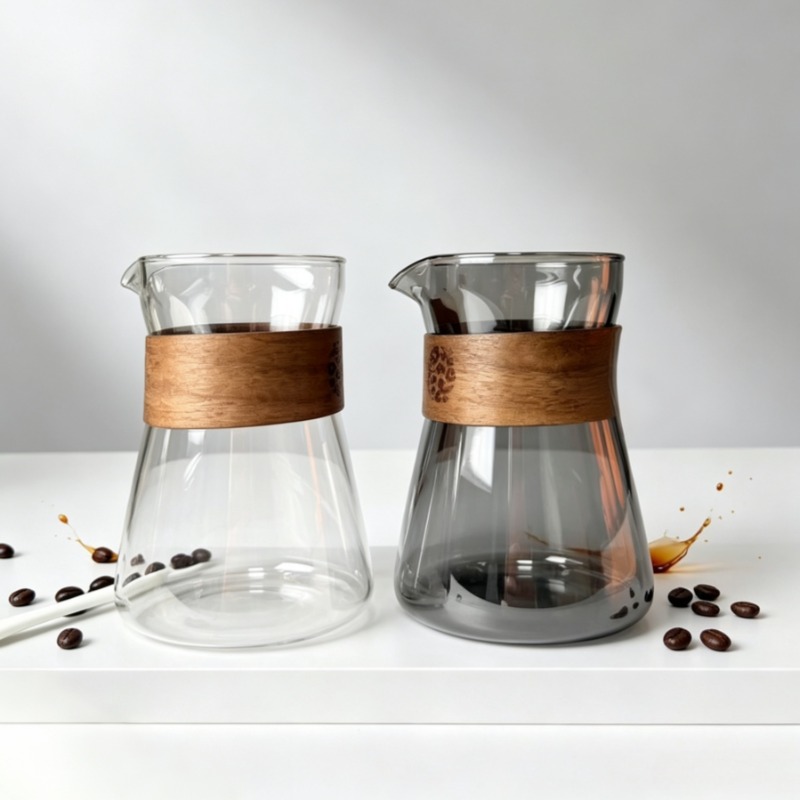 1/2 szt. Szklany karafka do ka – Coffee Tea Decanter recenzja i cena