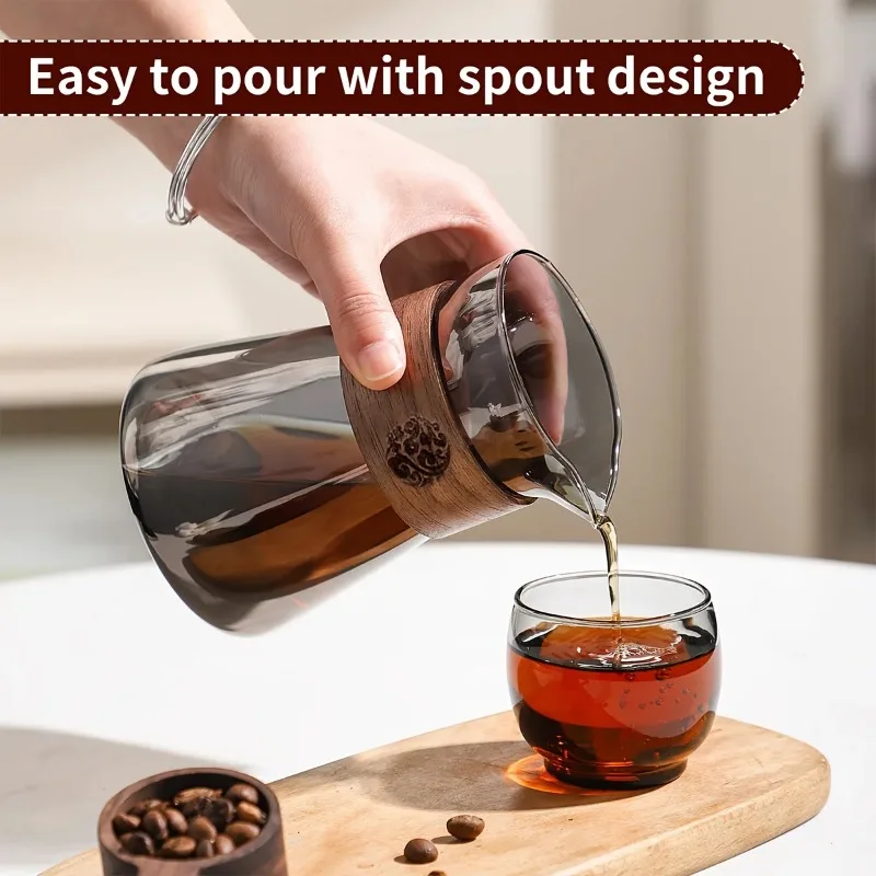 1/2 szt. Szklany karafka do ka – Coffee Tea Decanter recenzja i cena