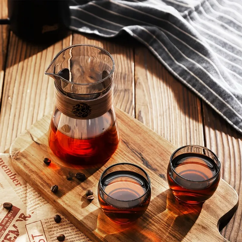 1/2 szt. Szklany karafka do ka – Coffee Tea Decanter recenzja i cena